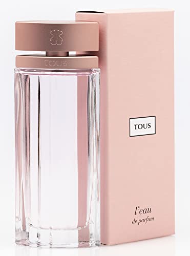Tous L'Eau, Eau de Parfum para Mujer, Fragancia Floral Amaderada, 90 ml con Vaporizador