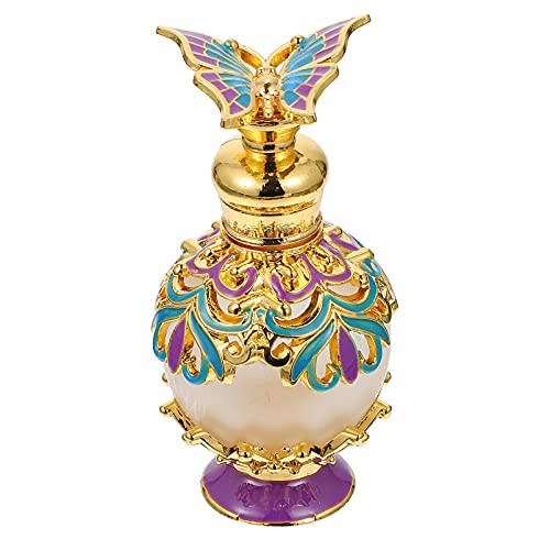 FOMIYES Spray de perfume de viaje de 15 ml Dubai estilo árabe botella de perfume mariposa perfume fina niebla spray dispensador mujeres esencia recargable spray
