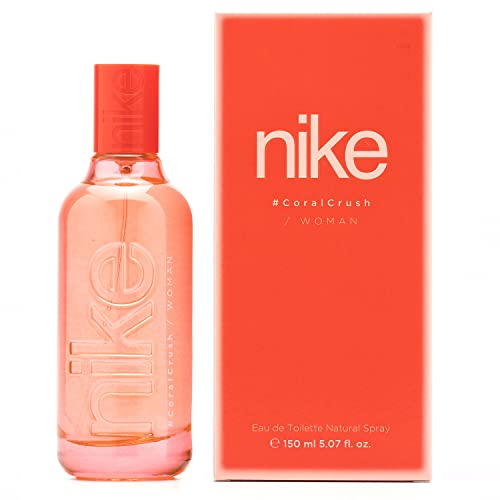 Nike - Coral Crush 150 ml, Perfume de Mujer, Colonia Perfumada en Formato Spray, Eau de Toilette Femenina, Fresca y de Larga Duración, Floral y Duradera