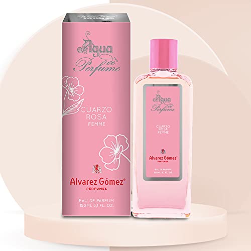 Agua de perfume Cuarzo Rosa, frasco 150 ml agua de perfume romantica